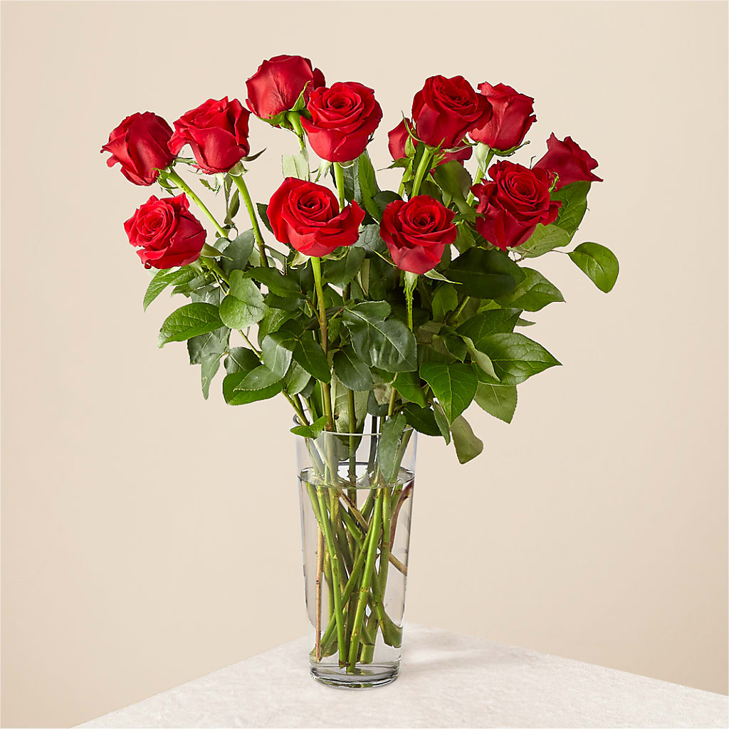 Long Stem Red Rose Bouquet – Rustic Daisy Floral, Pahrump NV
