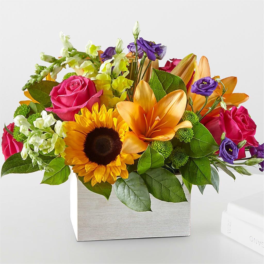 Best Day Box Bouquet – Rustic Daisy Floral, Pahrump NV