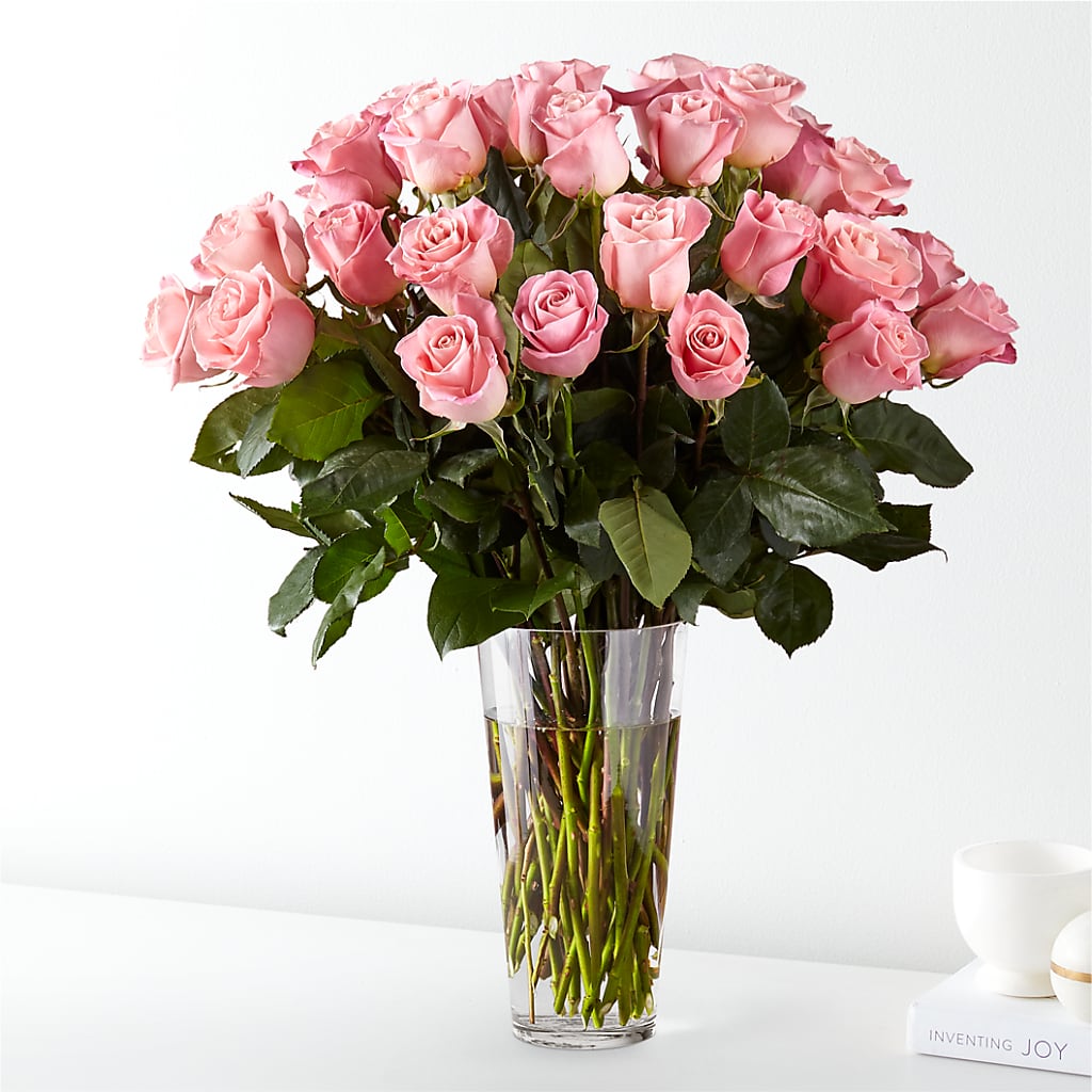 Long Stem Pink Rose Bouquet – Rustic Daisy Floral, Pahrump NV