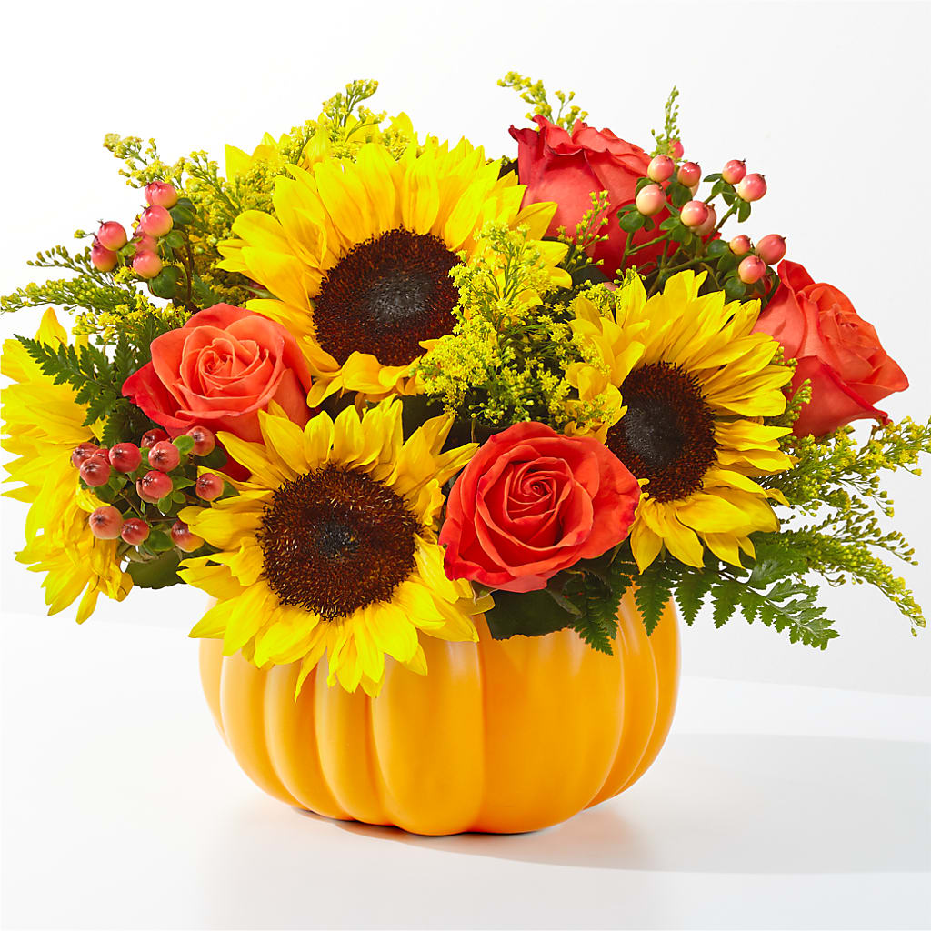 Pick of the Patch Pumpkin Bouquet – Rustic Daisy Floral, Pahrump NV