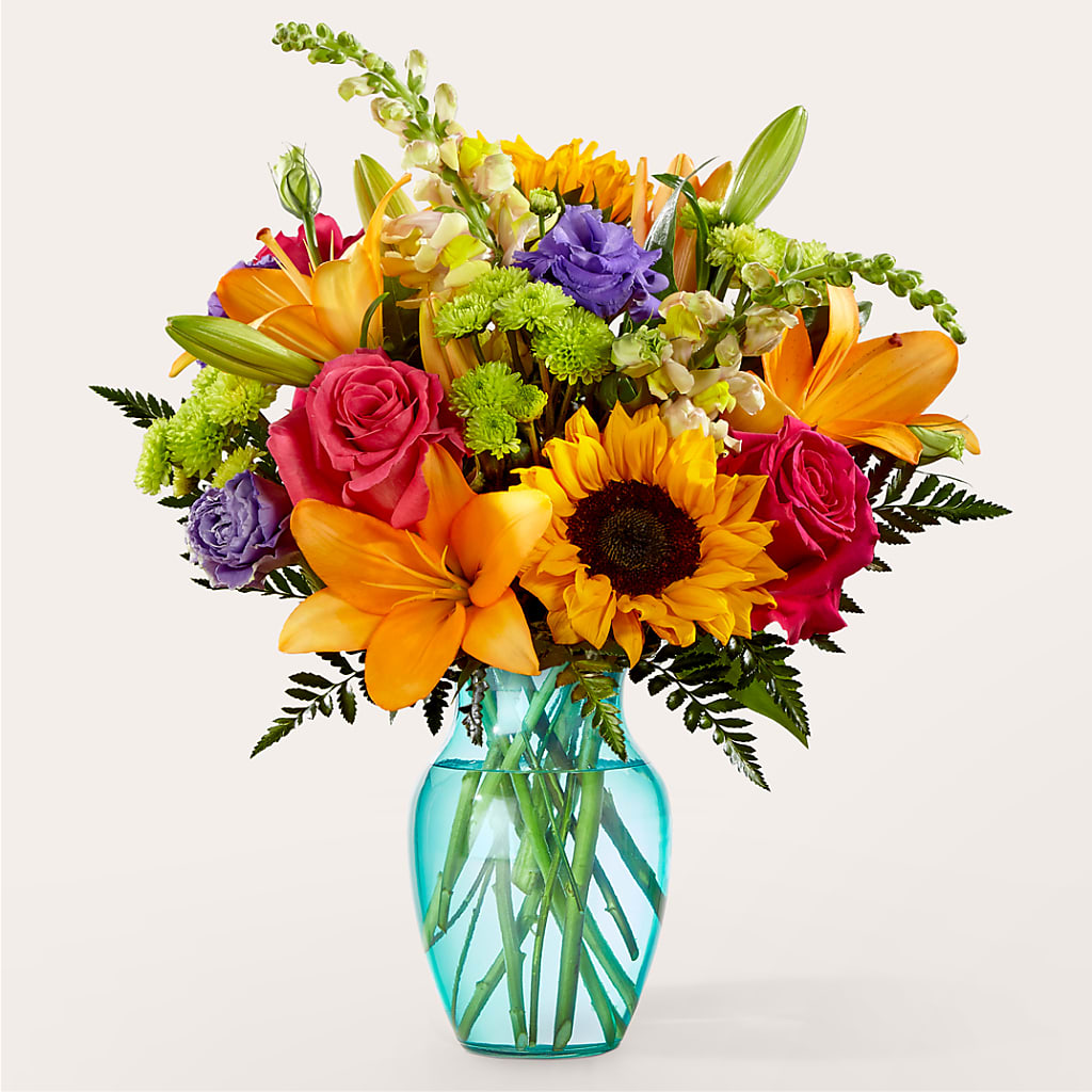 Double Rainbow Bouquet – Rustic Daisy Floral, Pahrump NV