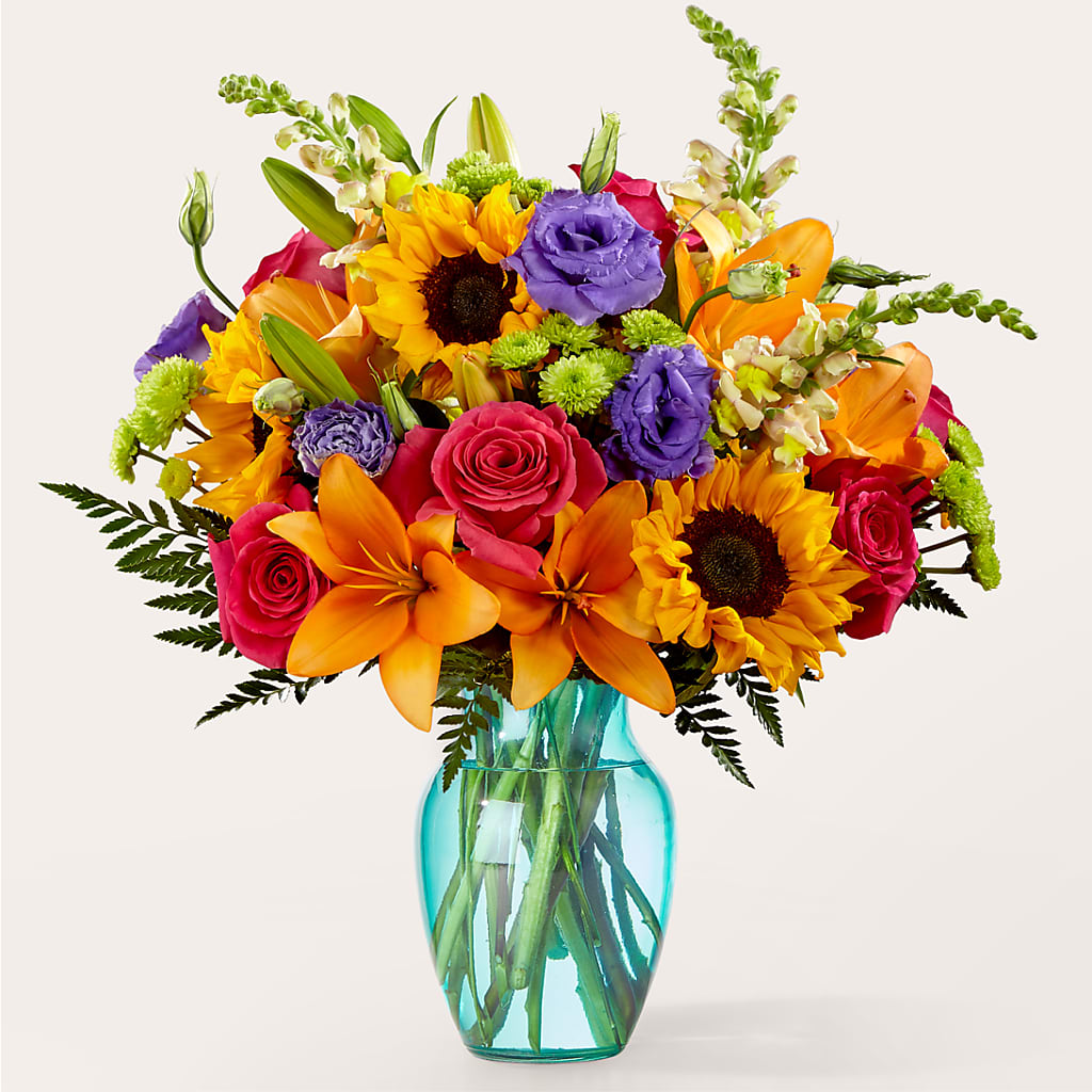 Double Rainbow Bouquet – Rustic Daisy Floral, Pahrump NV