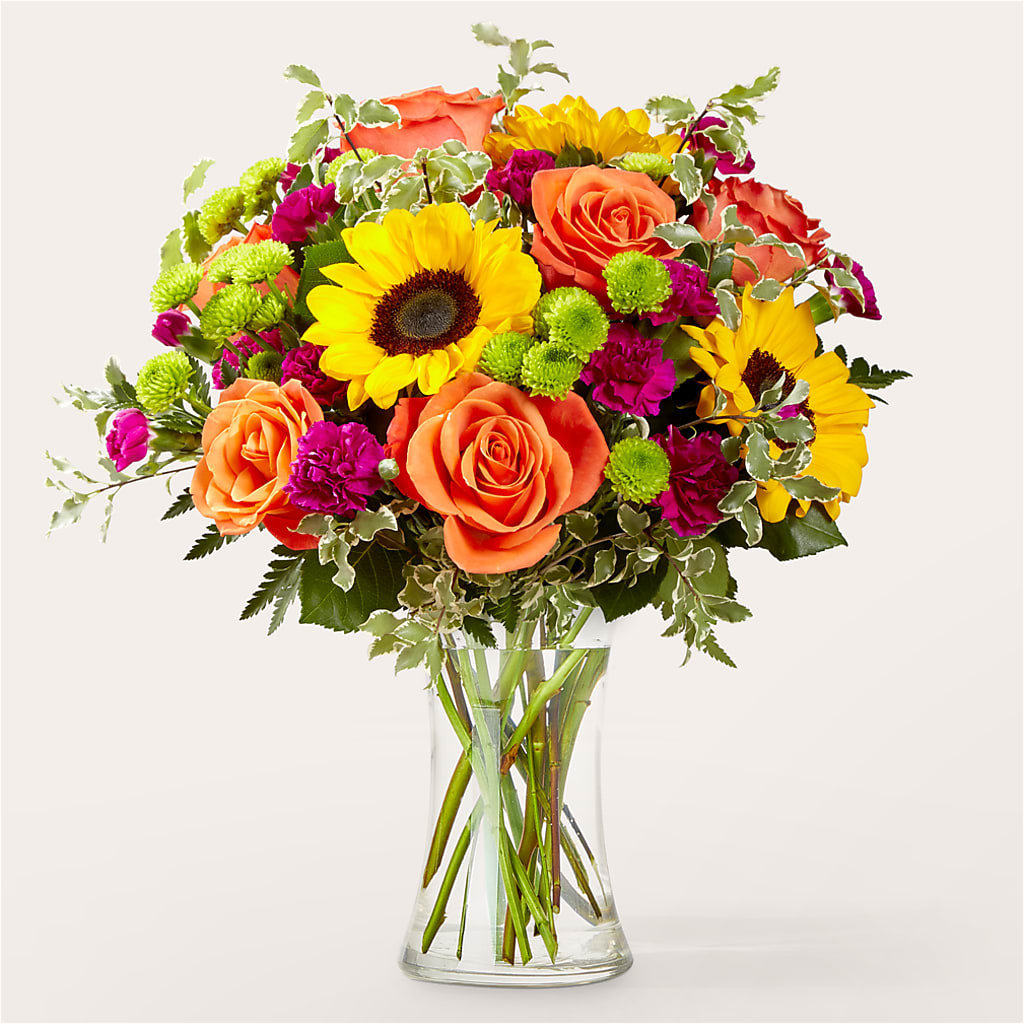 Warmth & Light Bouquet – Rustic Daisy Floral, Pahrump NV