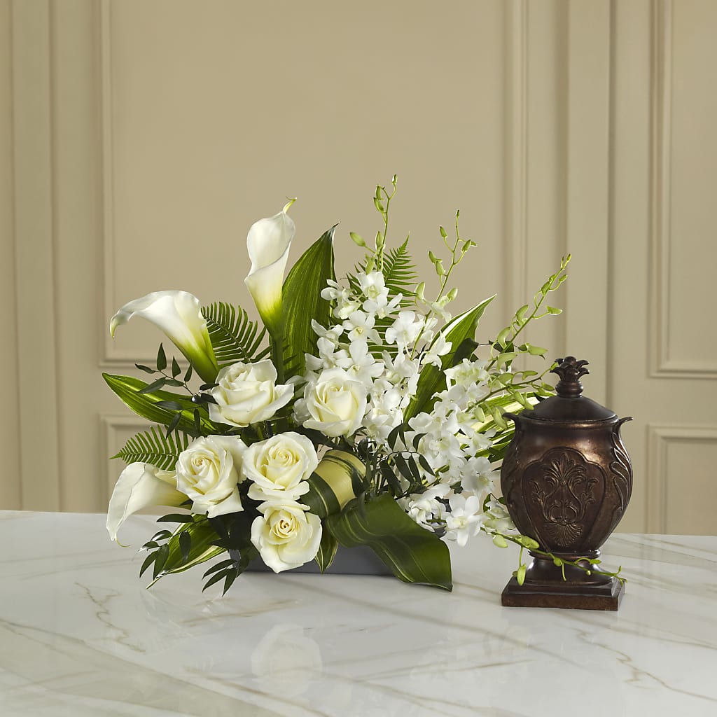At Peace Arrangement – Rustic Daisy Floral, Pahrump NV