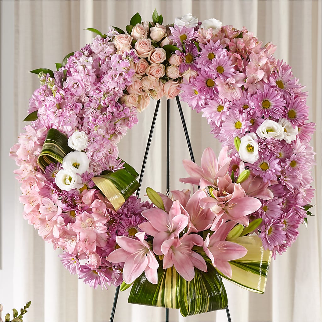 Gift of Warmth Wreath – Rustic Daisy Floral, Pahrump NV