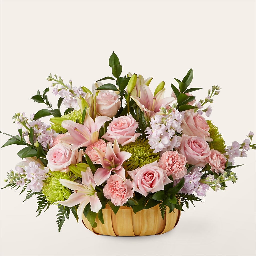 Beautiful Spirit Basket – Rustic Daisy Floral, Pahrump NV
