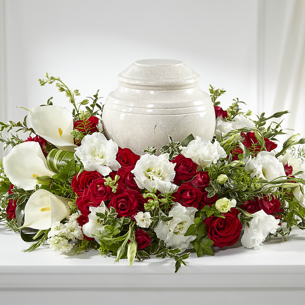 In My Memories Cremation Adornment – Rustic Daisy Floral, Pahrump NV
