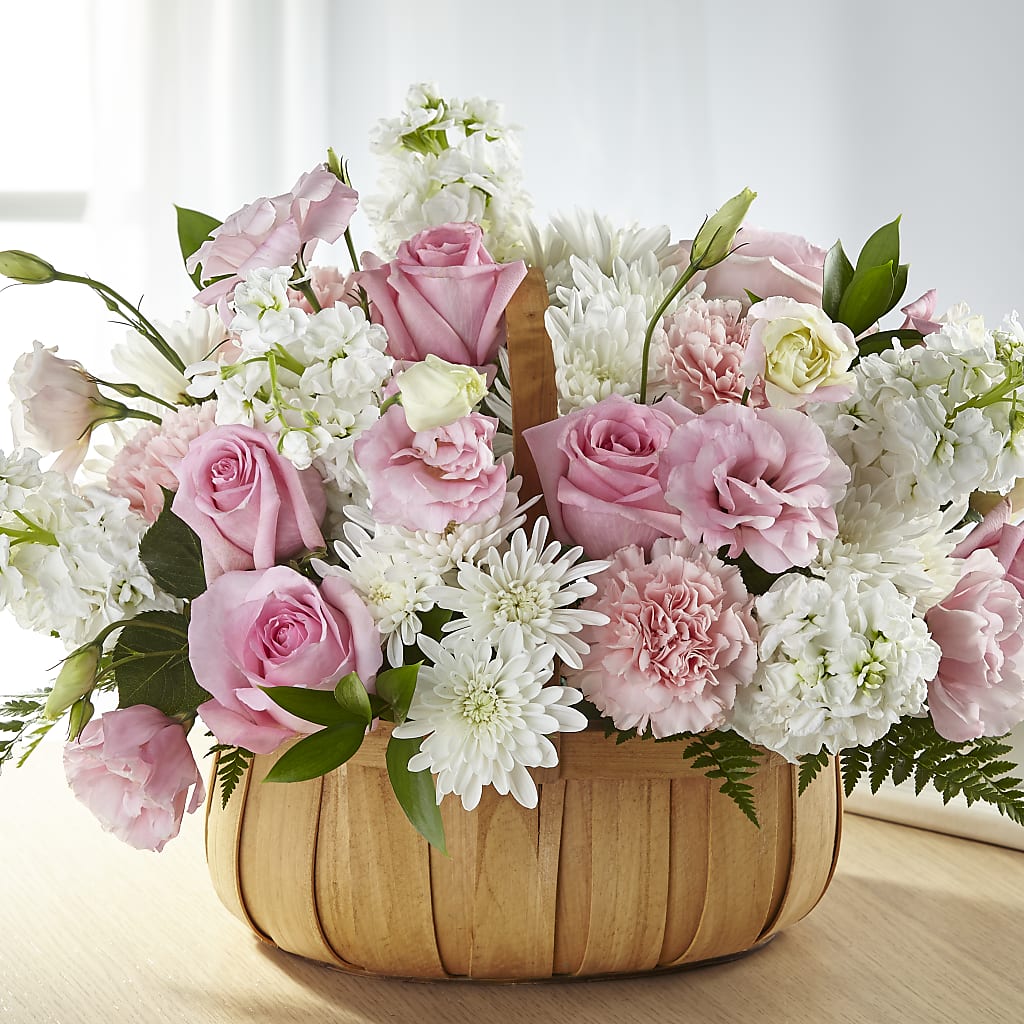 Always Graceful Basket – Rustic Daisy Floral, Pahrump NV