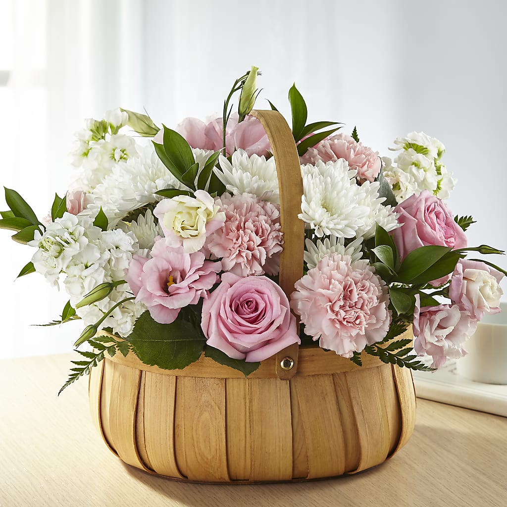 Always Graceful Basket – Rustic Daisy Floral, Pahrump NV
