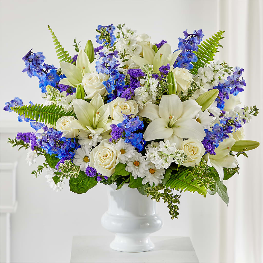Expressions of Hope Urn Arrangement – Rustic Daisy Floral, Pahrump NV