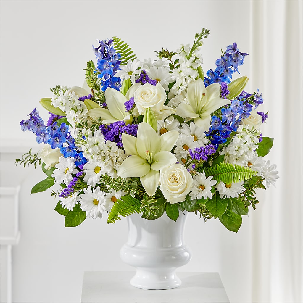 Expressions of Hope Urn Arrangement – Rustic Daisy Floral, Pahrump NV