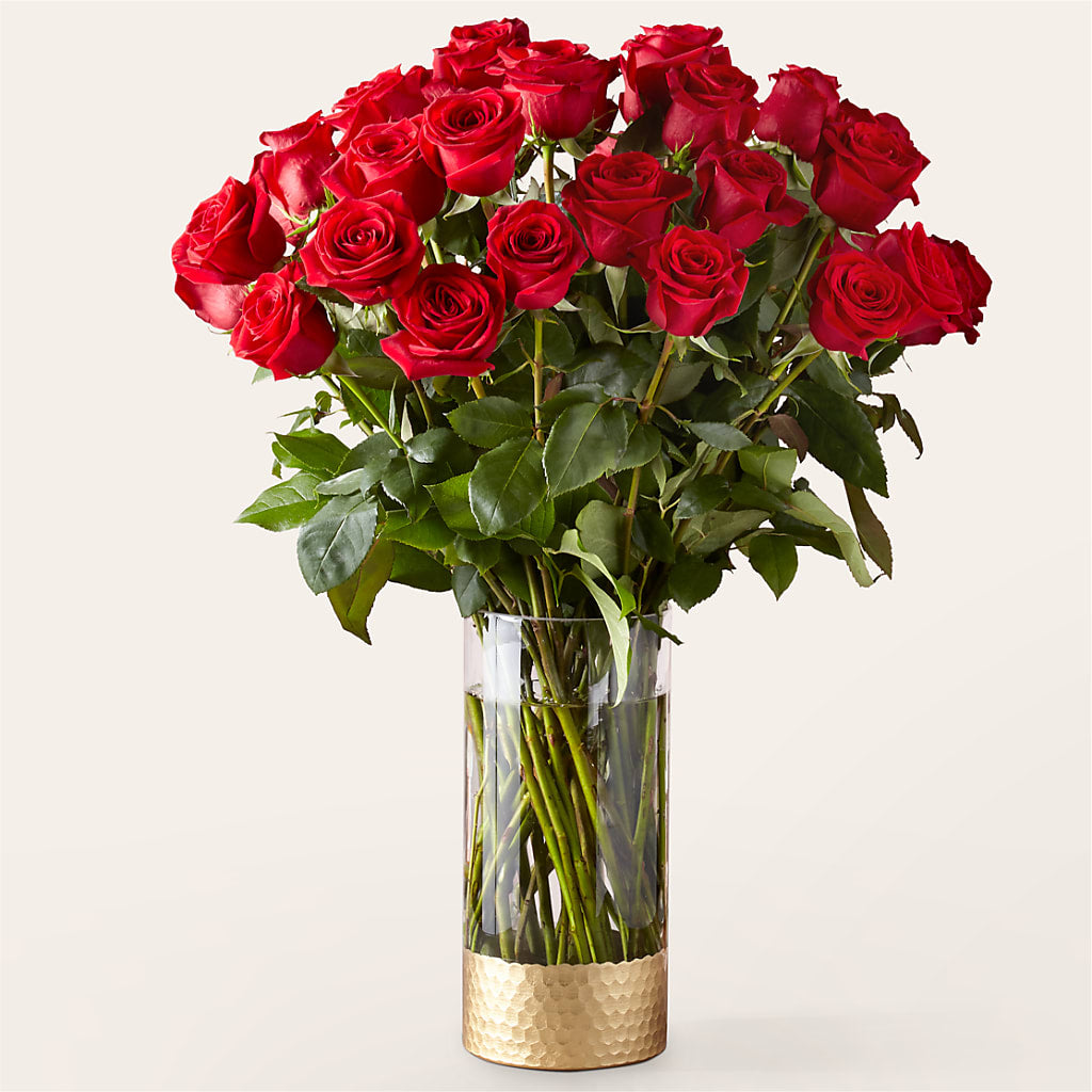 Classic Love Red Rose Bouquet – Rustic Daisy Floral, Pahrump NV