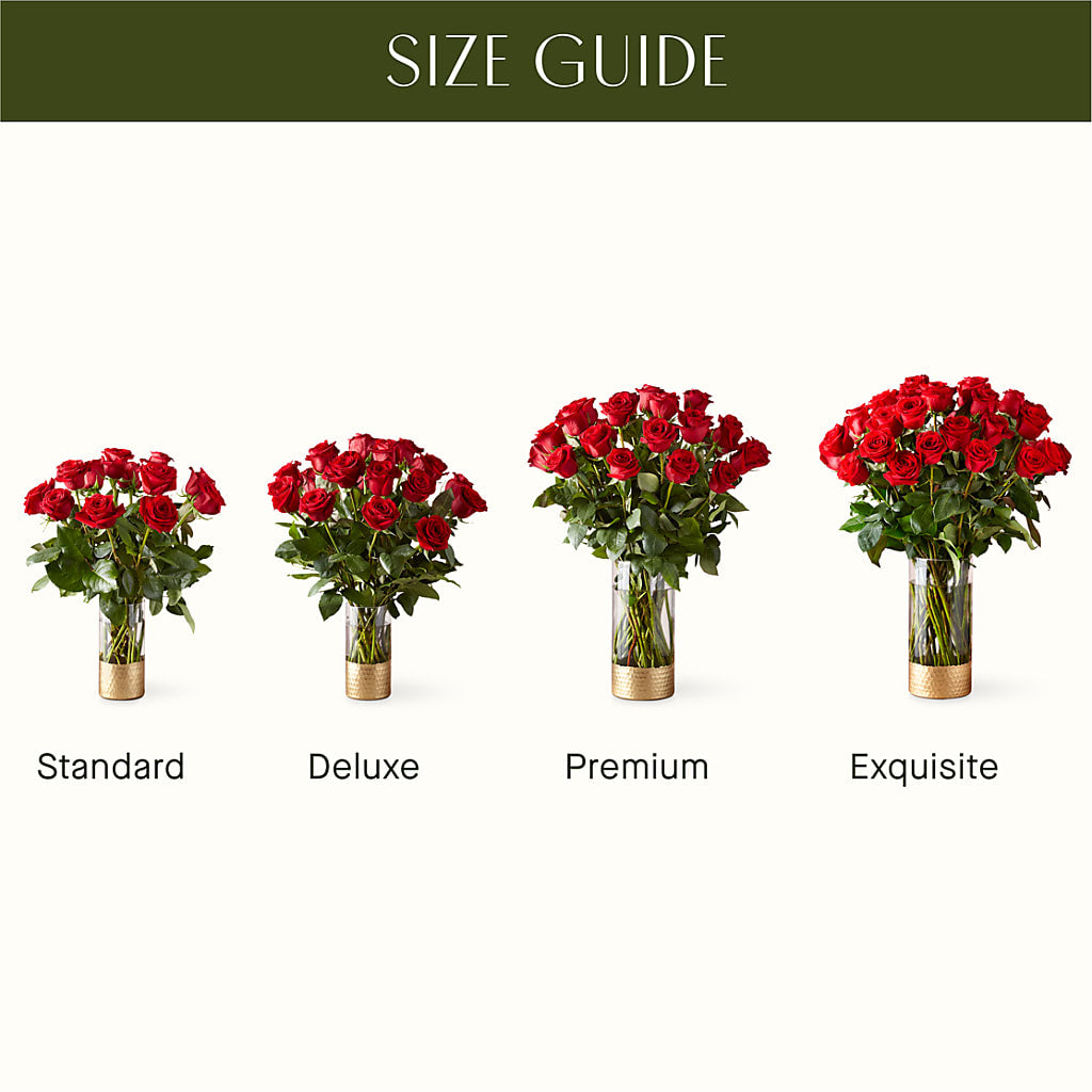 Classic Love Red Rose Bouquet – Rustic Daisy Floral, Pahrump NV