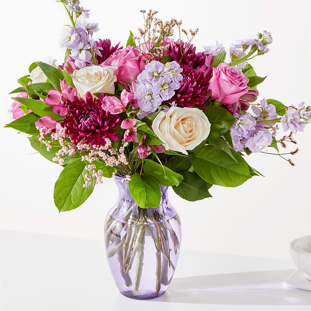 Amethyst Dreams Bouquet – Rustic Daisy Floral, Pahrump NV