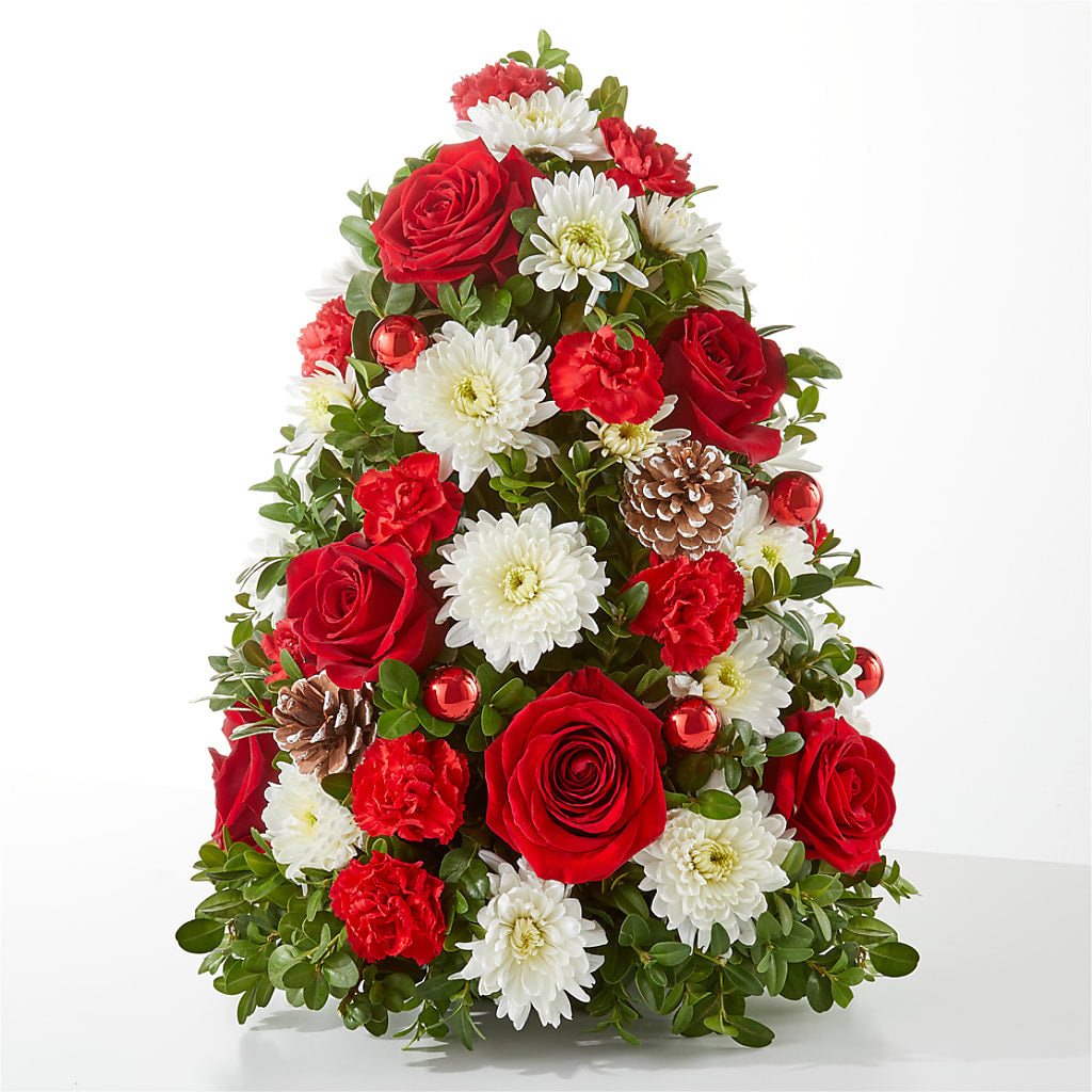 Let It Snow Tree – Rustic Daisy Floral, Pahrump NV