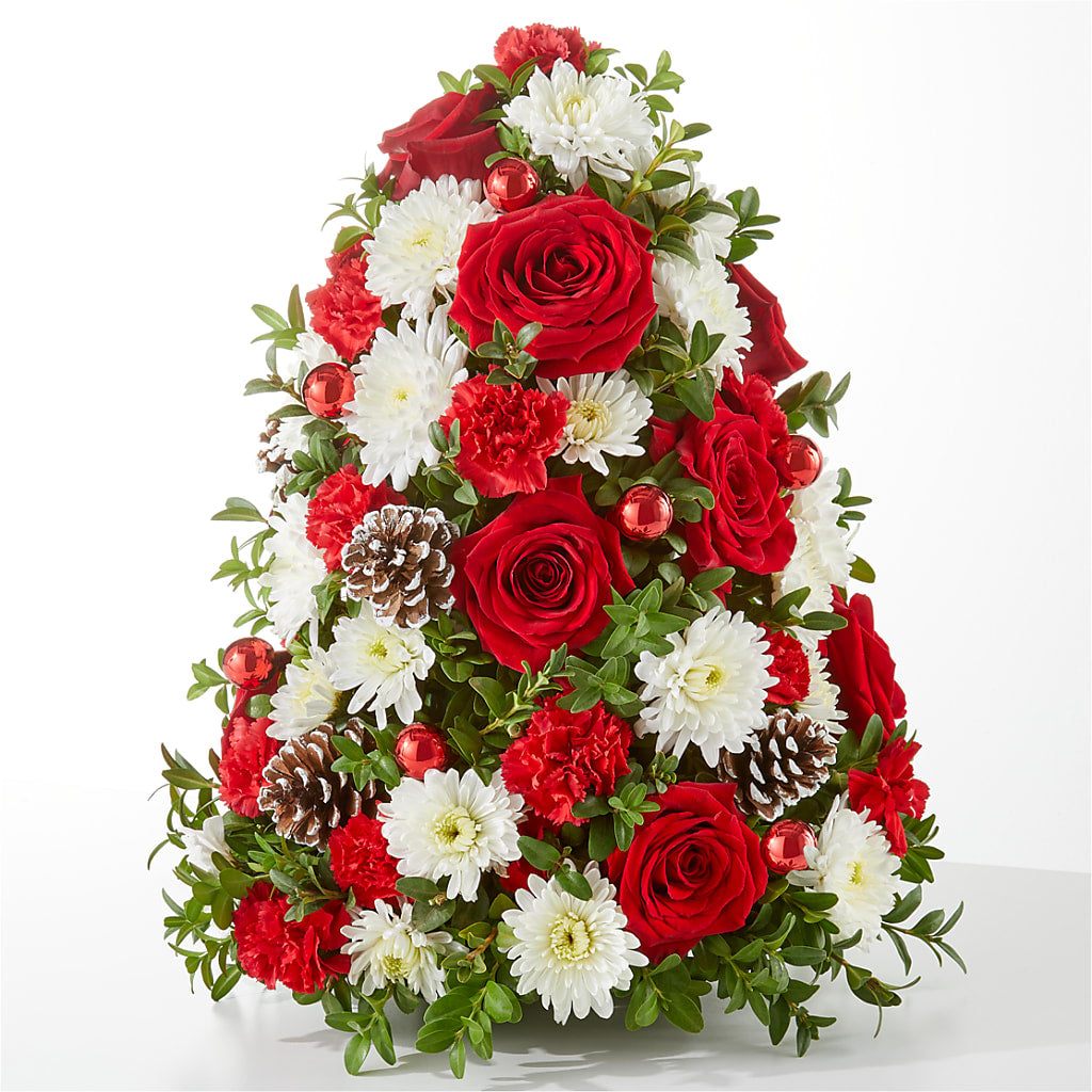 Let It Snow Tree – Rustic Daisy Floral, Pahrump NV