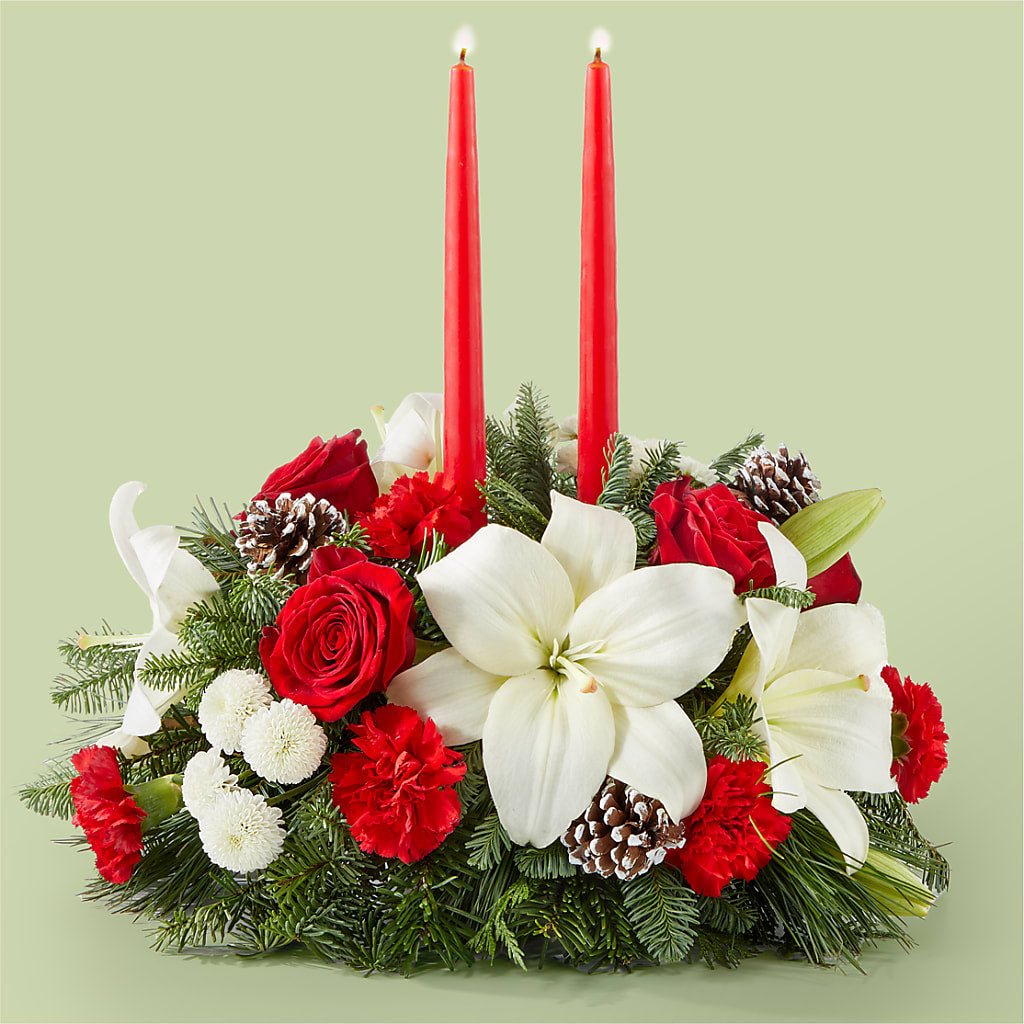 Seasonal Festivities Centerpiece – Rustic Daisy Floral, Pahrump NV
