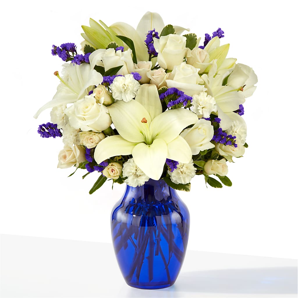 Sapphire Rush Bouquet – Rustic Daisy Floral, Pahrump NV