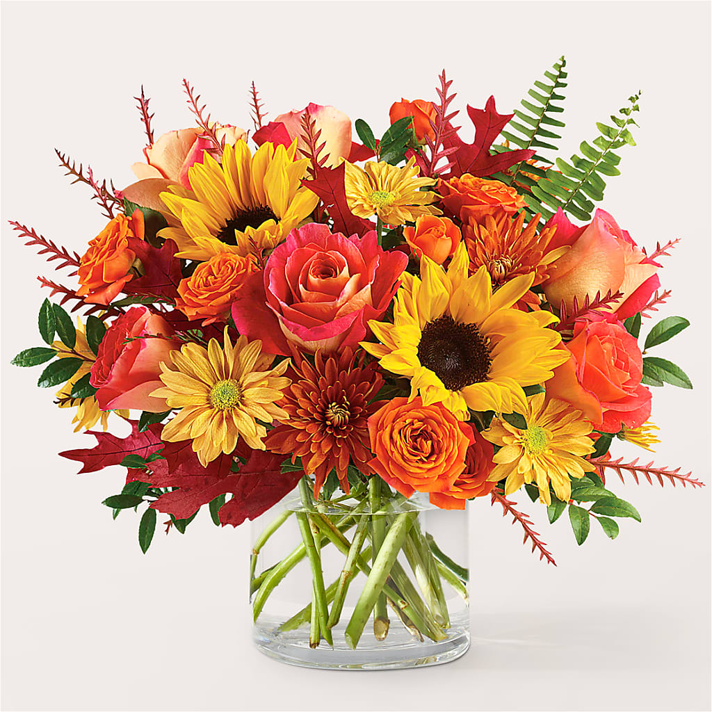 Fall Campfire Bouquet – Rustic Daisy Floral, Pahrump NV