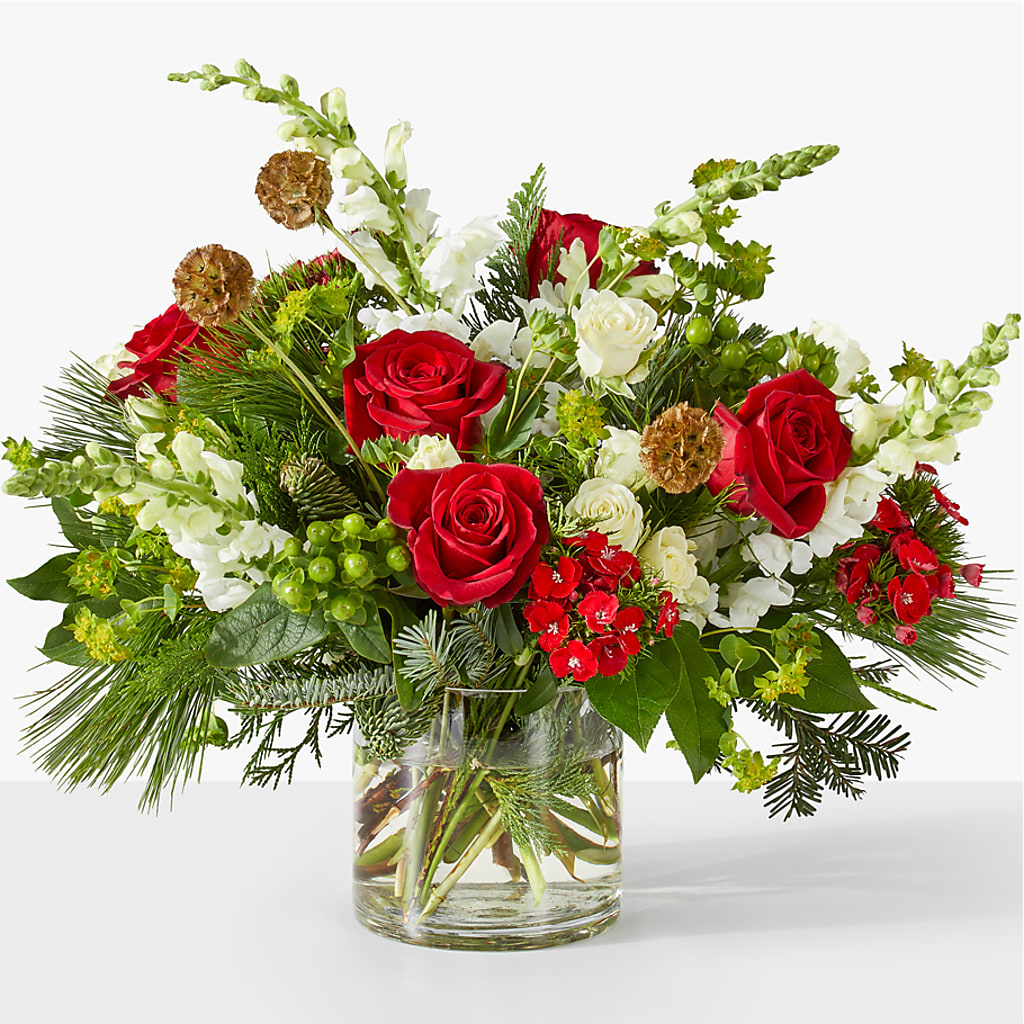 Deck the Halls Bouquet – Rustic Daisy Floral, Pahrump NV