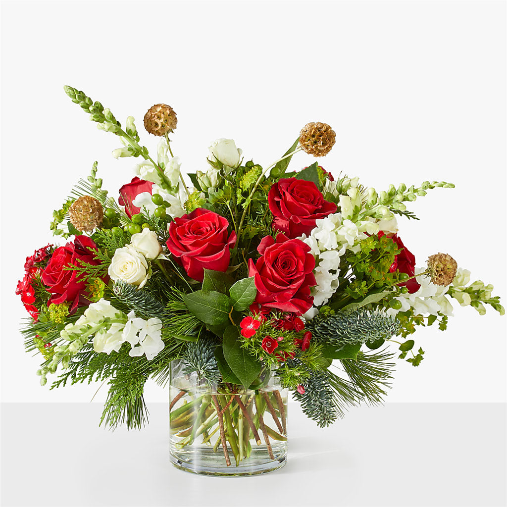 Deck the Halls Bouquet – Rustic Daisy Floral, Pahrump NV
