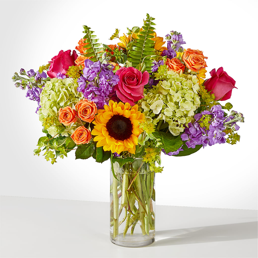 Vibrant Greetings Bouquet – Rustic Daisy Floral, Pahrump NV
