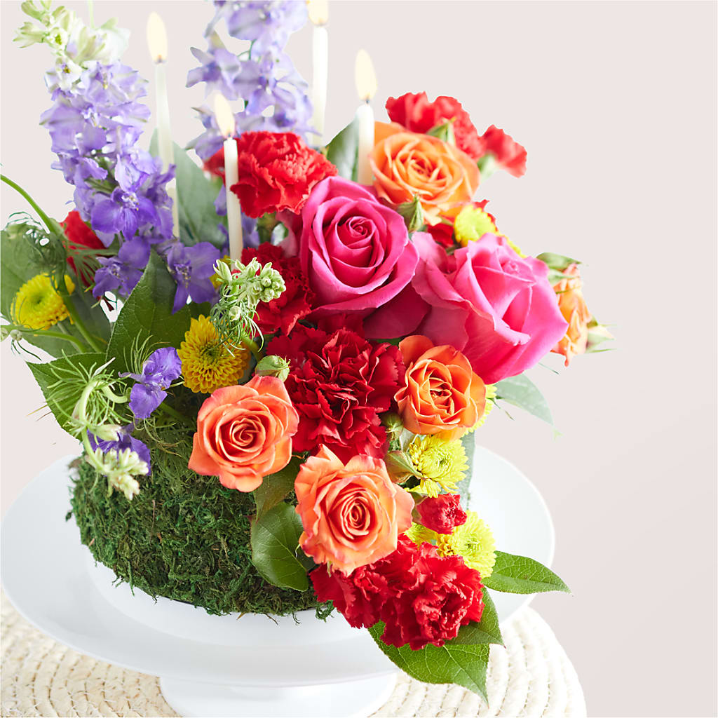 Best Year Yet Floral Cake – Rustic Daisy Floral, Pahrump NV