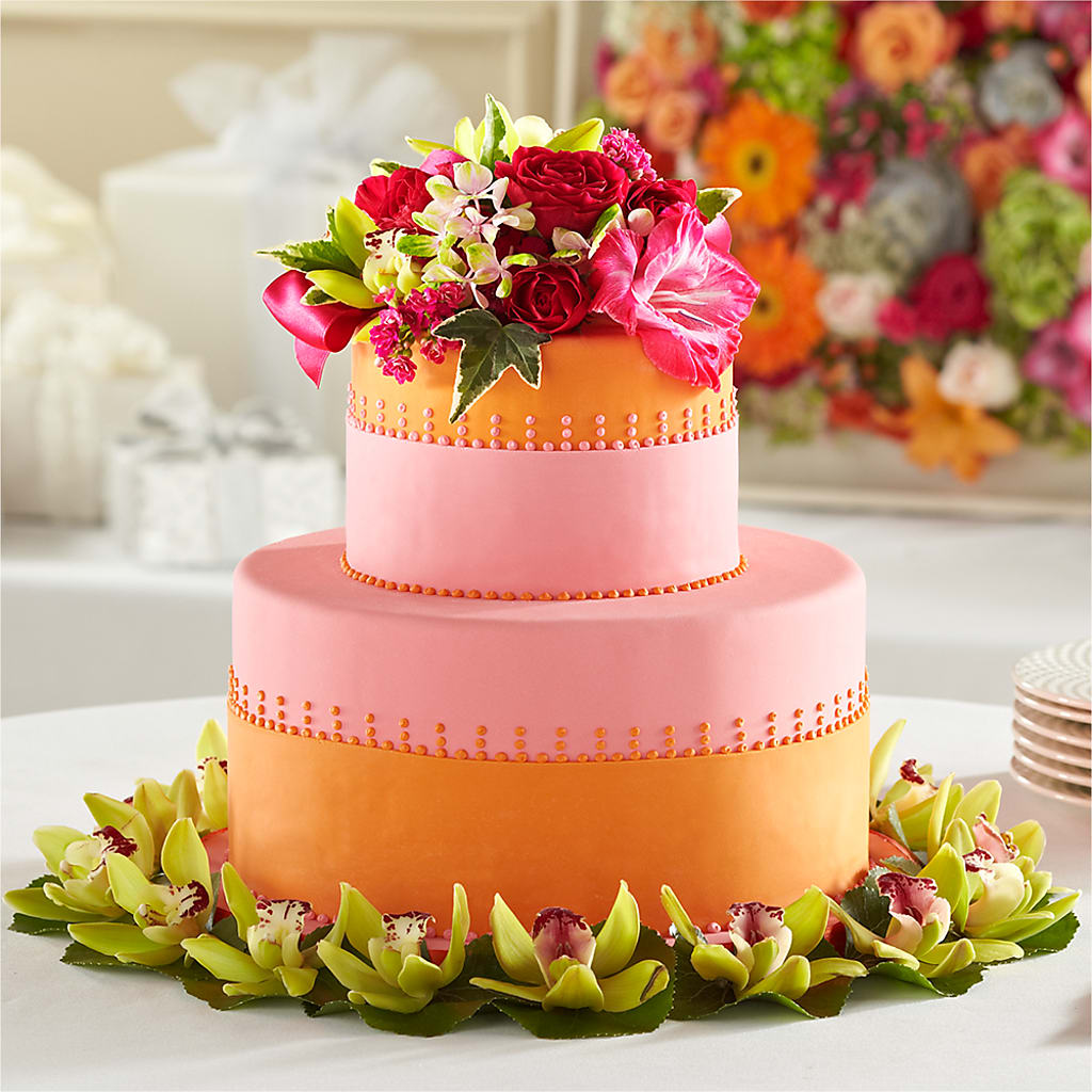 Sweet Citrus Cake Decor – Rustic Daisy Floral, Pahrump NV