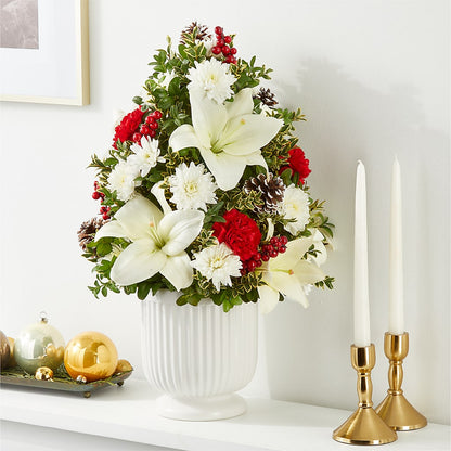 Festive Moments Tree –  Rustic Daisy Floral, Pahrump NV
