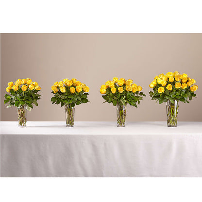 Long Stem Yellow Rose Bouquet –  Rustic Daisy Floral, Pahrump NV