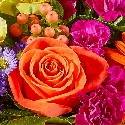 Tricks & Treats Pumpkin –  Rustic Daisy Floral, Pahrump NV