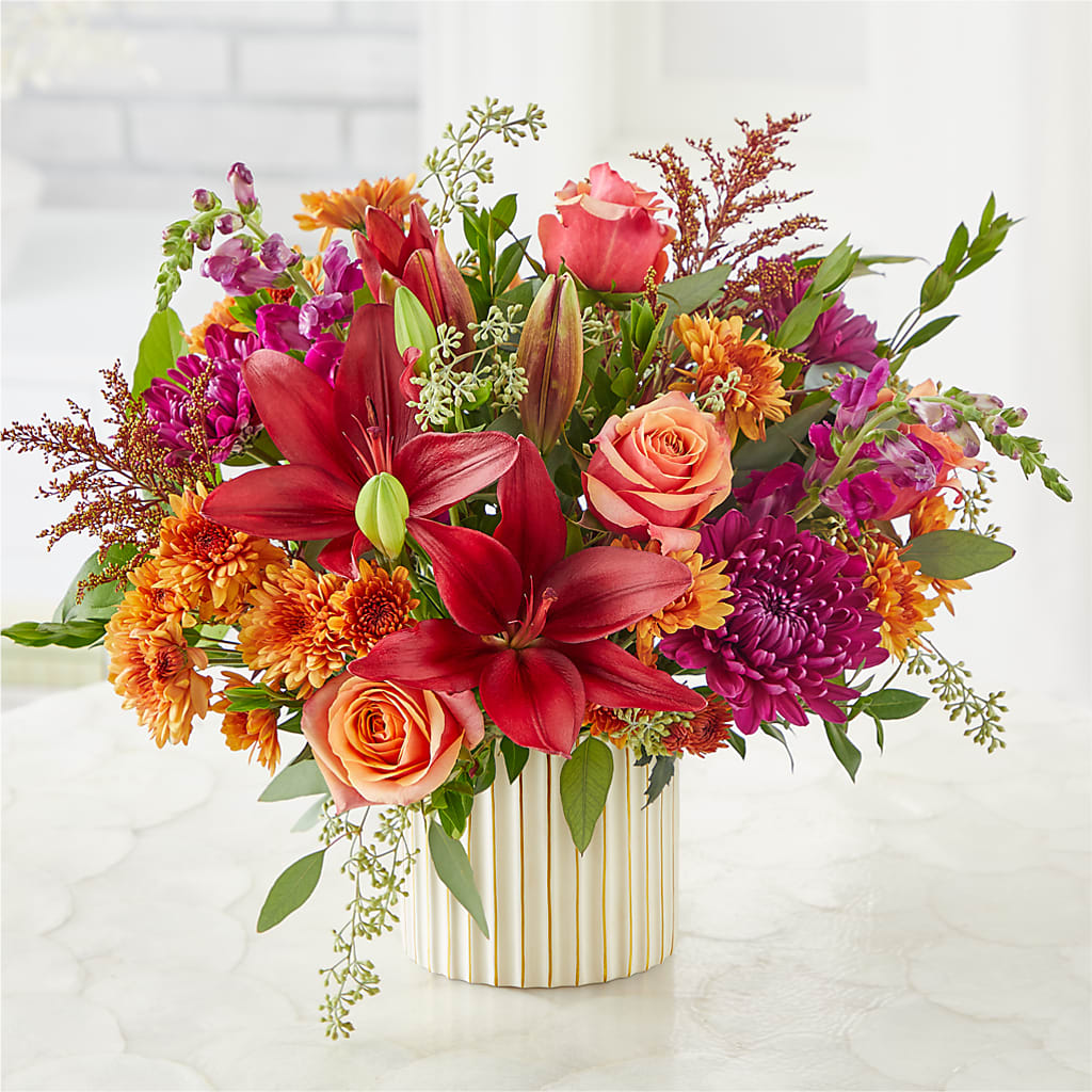 Burgundy Landscape Bouquet –  Rustic Daisy Floral, Pahrump NV