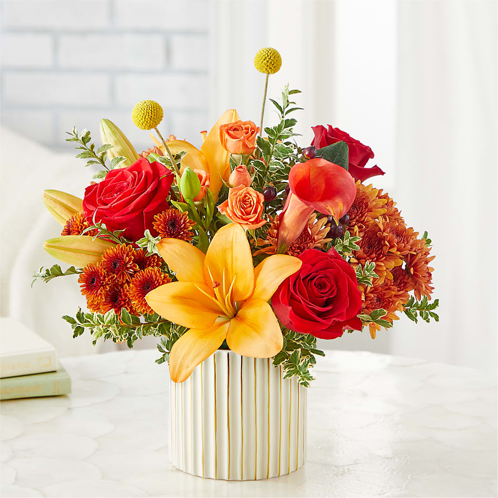 Scarlet Skies Bouquet –  Rustic Daisy Floral, Pahrump NV