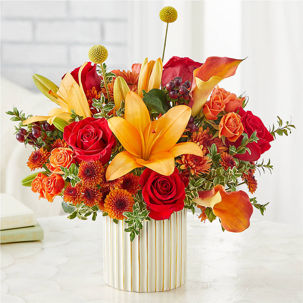 Scarlet Skies Bouquet –  Rustic Daisy Floral, Pahrump NV