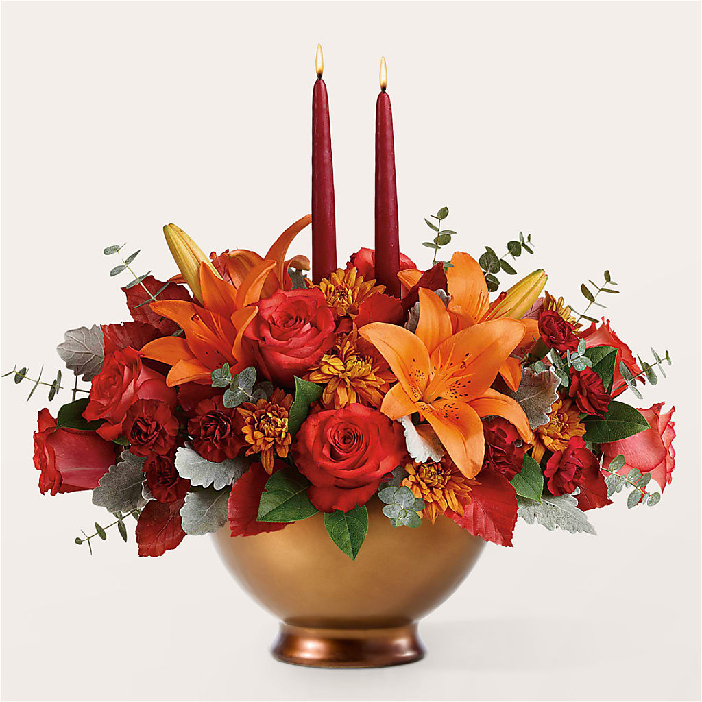 Fruits of Fall Centerpiece –  Rustic Daisy Floral, Pahrump NV