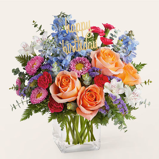 Birthday Bash Bouquet –  Rustic Daisy Floral, Pahrump NV