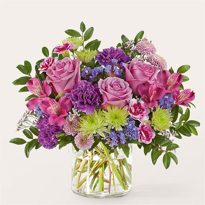 Glass Half Full Bouquet –  Rustic Daisy Floral, Pahrump NV