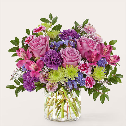 Glass Half Full Bouquet –  Rustic Daisy Floral, Pahrump NV