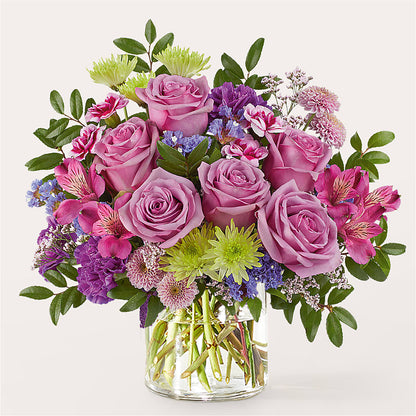 Glass Half Full Bouquet –  Rustic Daisy Floral, Pahrump NV
