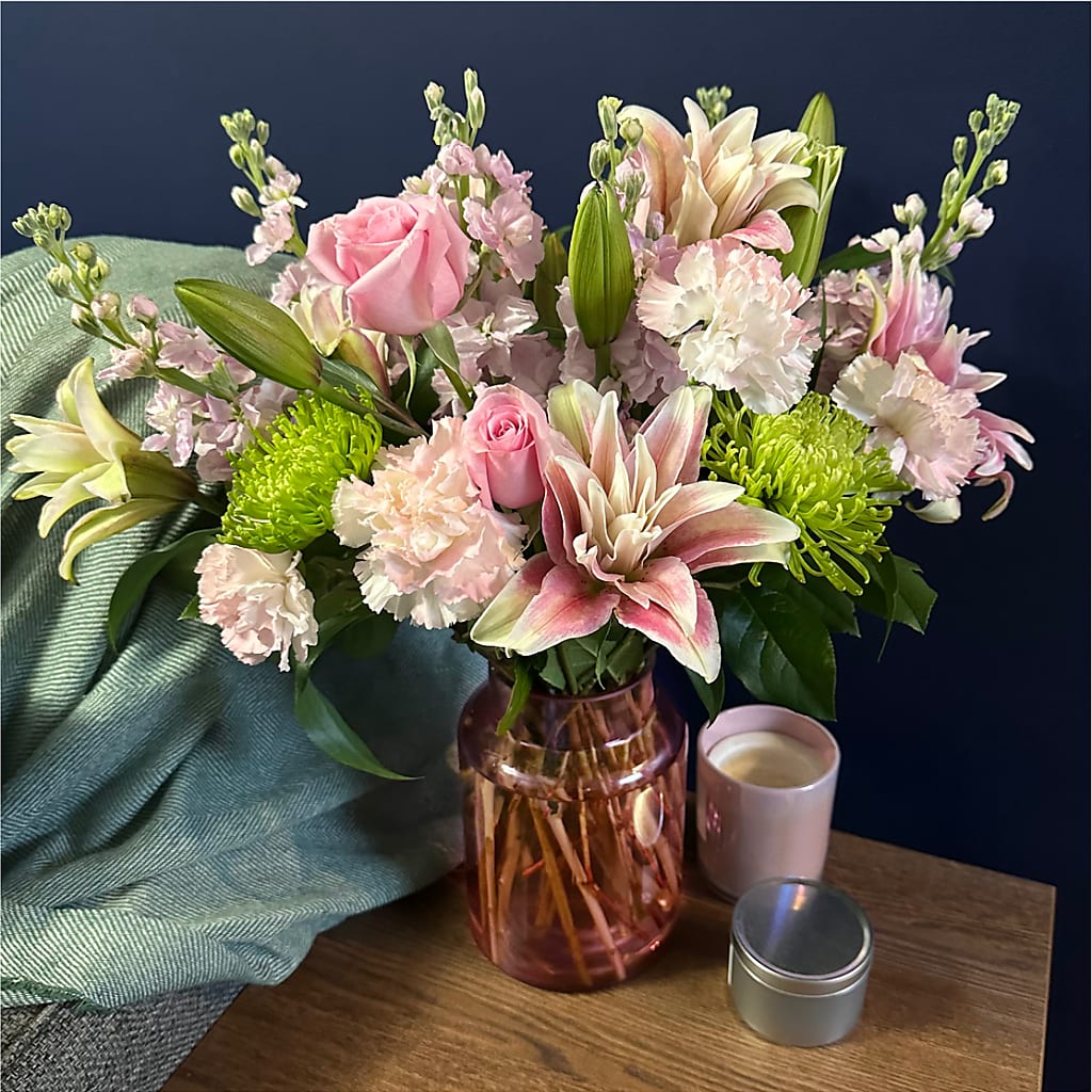Pretty in Pink Bouquet –  Rustic Daisy Floral, Pahrump NV