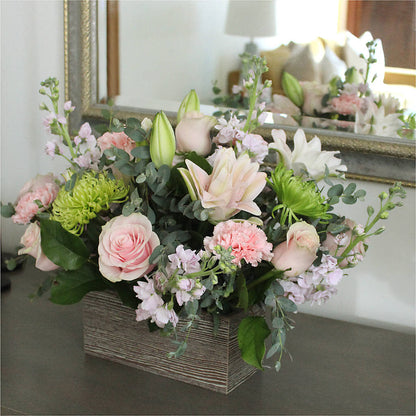 Beautiful Spirit Basket –  Rustic Daisy Floral, Pahrump NV