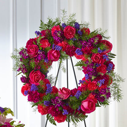 Calming Colors Wreath –  Rustic Daisy Floral, Pahrump NV