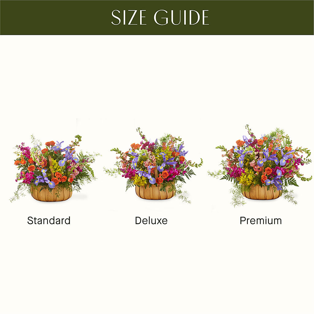 Garden of Life Basket –  Rustic Daisy Floral, Pahrump NV