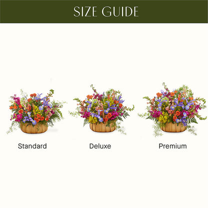 Garden of Life Basket –  Rustic Daisy Floral, Pahrump NV