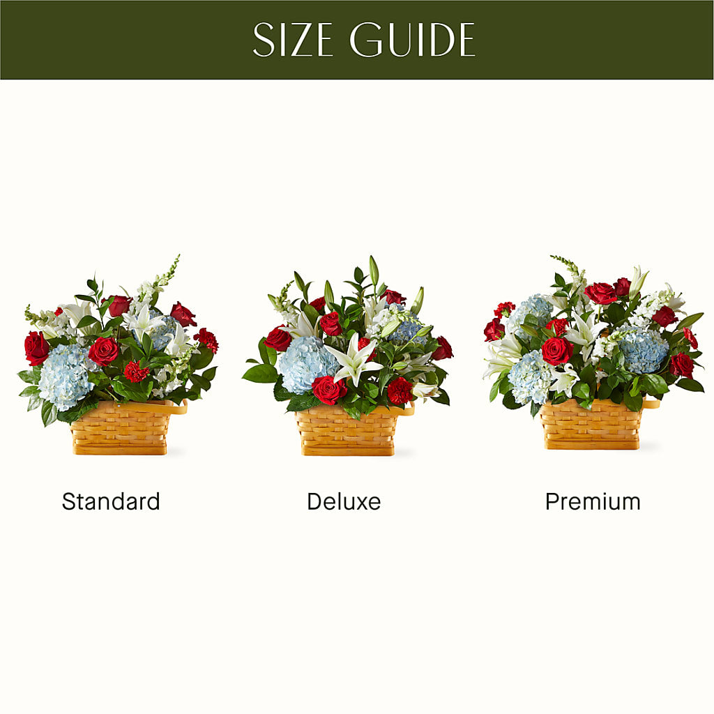 Greater Glory Basket –  Rustic Daisy Floral, Pahrump NV