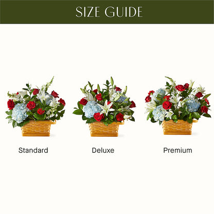 Greater Glory Basket –  Rustic Daisy Floral, Pahrump NV