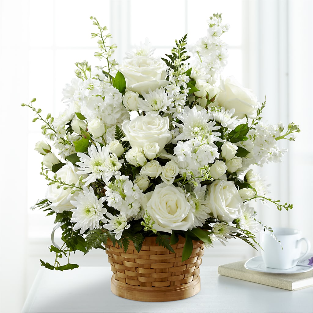 Heartfelt Condolences Arrangement –  Rustic Daisy Floral, Pahrump NV