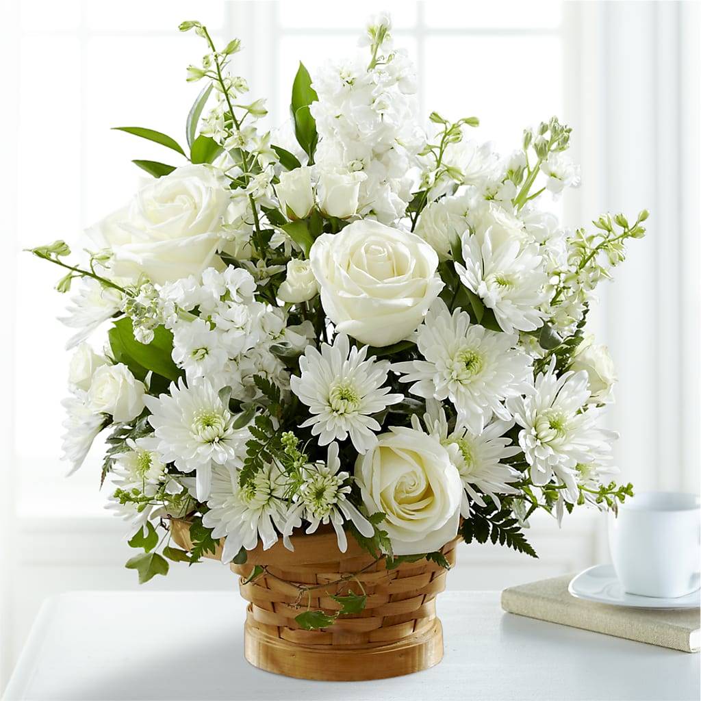 Heartfelt Condolences Arrangement –  Rustic Daisy Floral, Pahrump NV