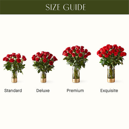 Classic Love Red Rose Bouquet –  Rustic Daisy Floral, Pahrump NV