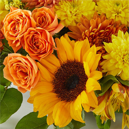 Autumn Harmony Centerpiece –  Rustic Daisy Floral, Pahrump NV
